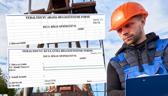 Devlet Su İşleri (DSİ) Sondaj Kuyusu Ruhsat Başvuru İşlemleri